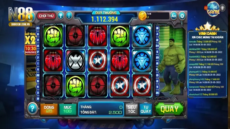 nổ hũ siêu anh hùng nhiều người yêu thích