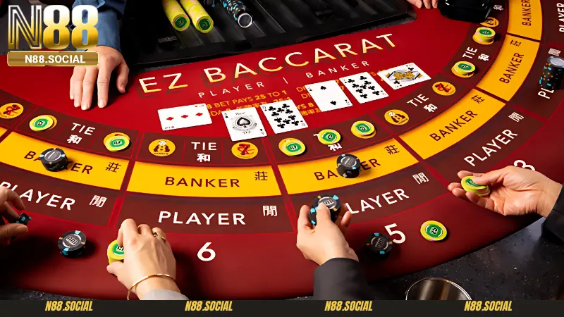 Luật chơi baccarat về lá bài thứ 3