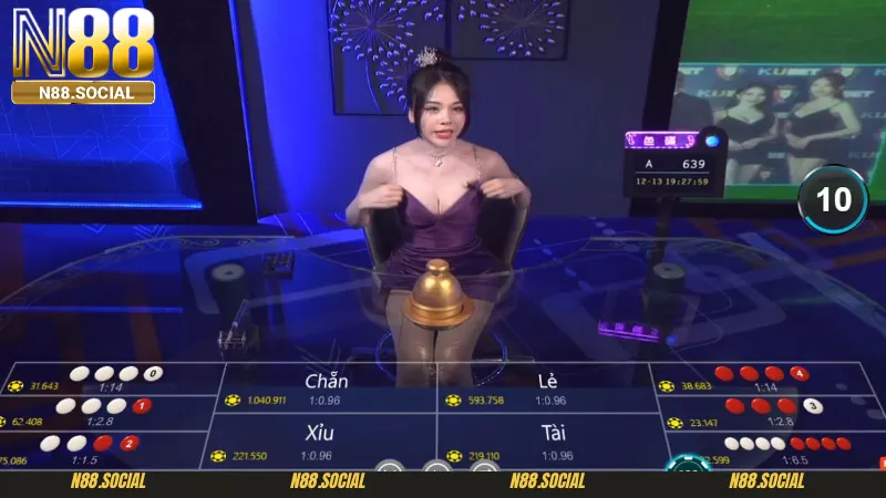 Xác định cao thủ trong xóc đĩa livestream